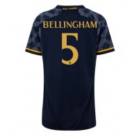 Dámy Fotbalový dres Real Madrid Jude Bellingham #5 2023-24 Venkovní Krátký Rukáv